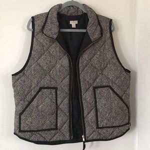 J.Crew Herringbone Vest